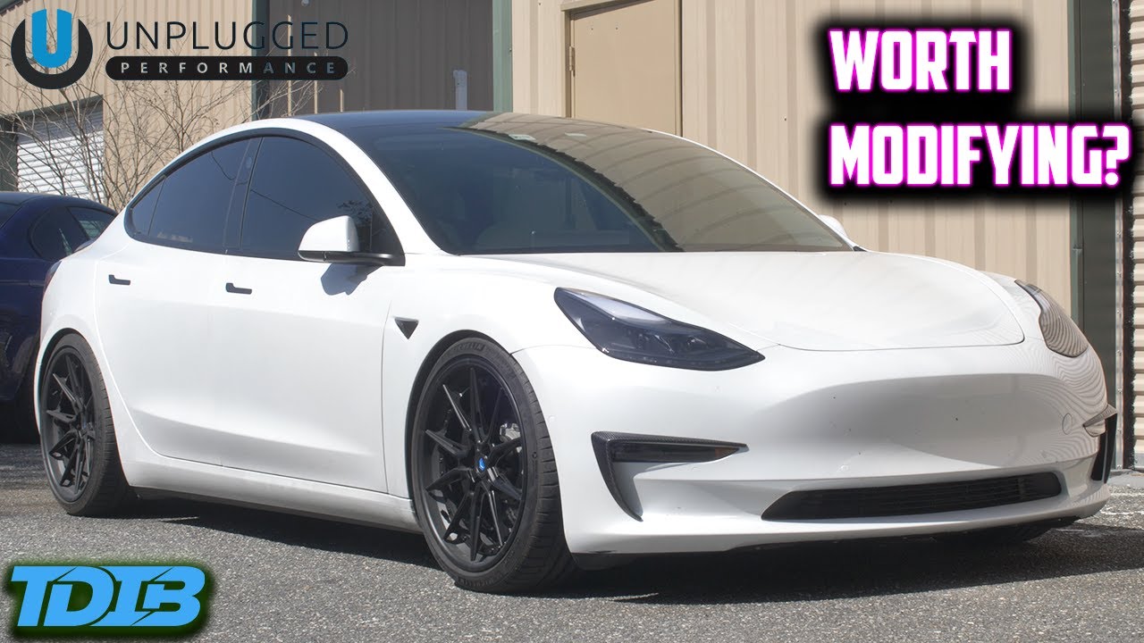 A Modified Tesla Model 3 Performance Makes No Sense