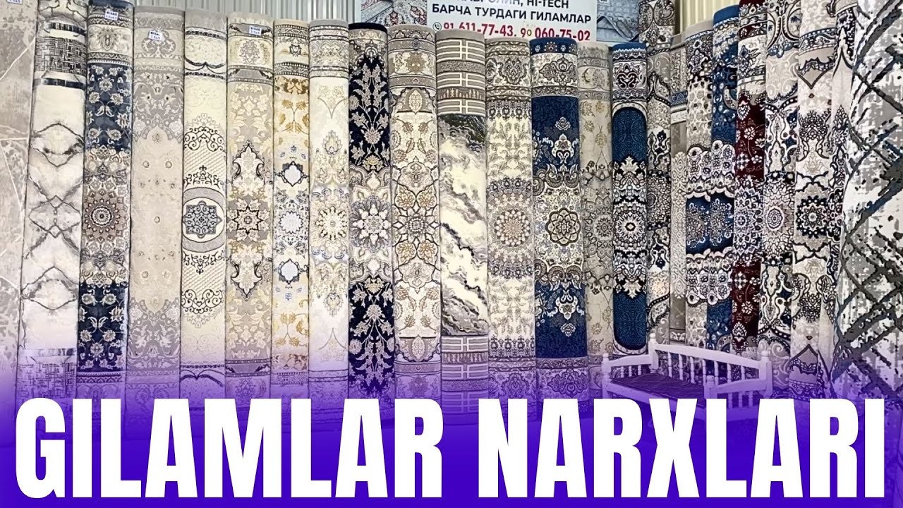 GILAM NARXLARI QANDAY XOLATDA? SARA GILAMLAR NARXLARI 2025