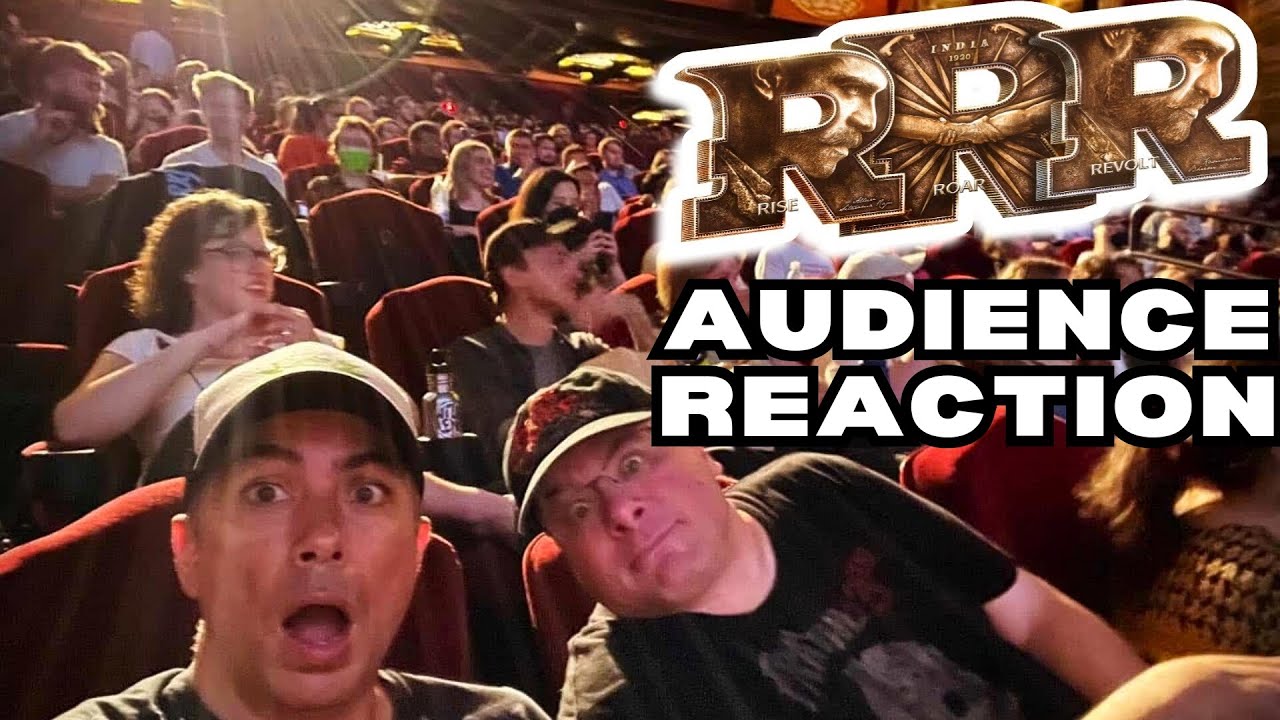 FIRST TIME WATCHING - RRR Movie Reaction American Audience Theater Response | SS Rajamouli Varanasi