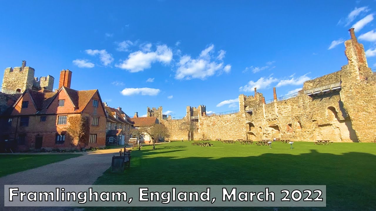 A trip to Framlingham, England, and its castle