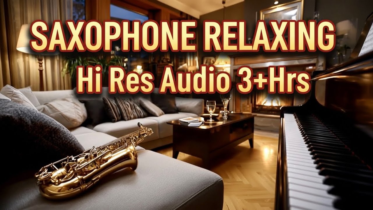 SAXOPHONE RELAXING Hi-Res AUDIO. 3 Hours