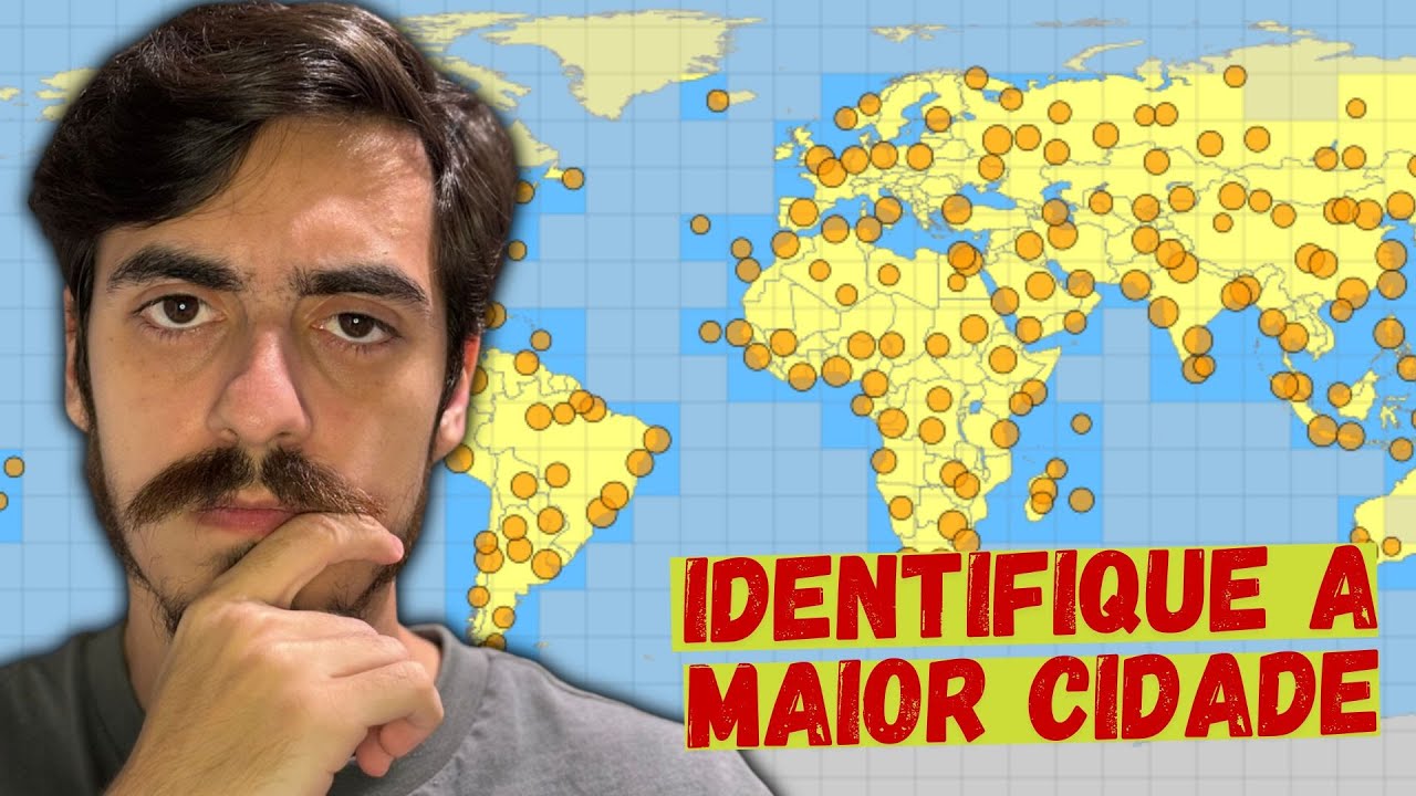 EU CONSIGO NOMEAR TODAS ESSAS MAIORES CIDADES?? - Quiz Jetpunk