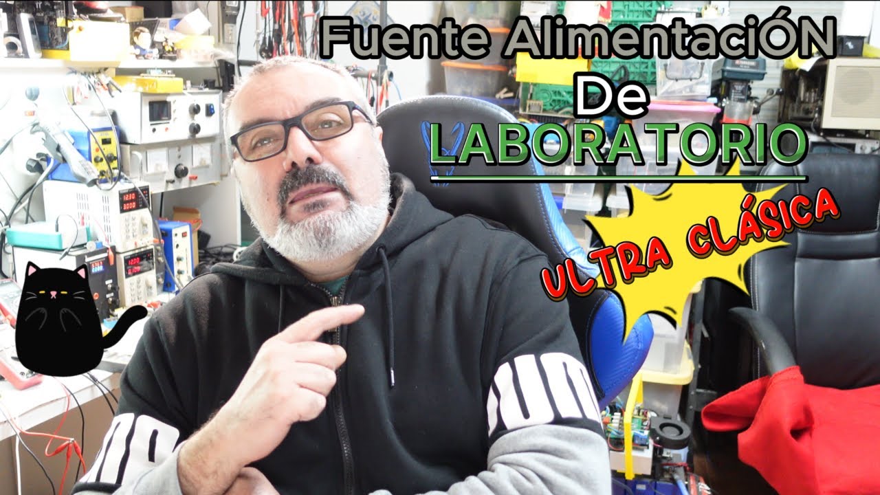 Fuente de ALIMENTACIÓN para LABORATORIO Ultra Clásica.