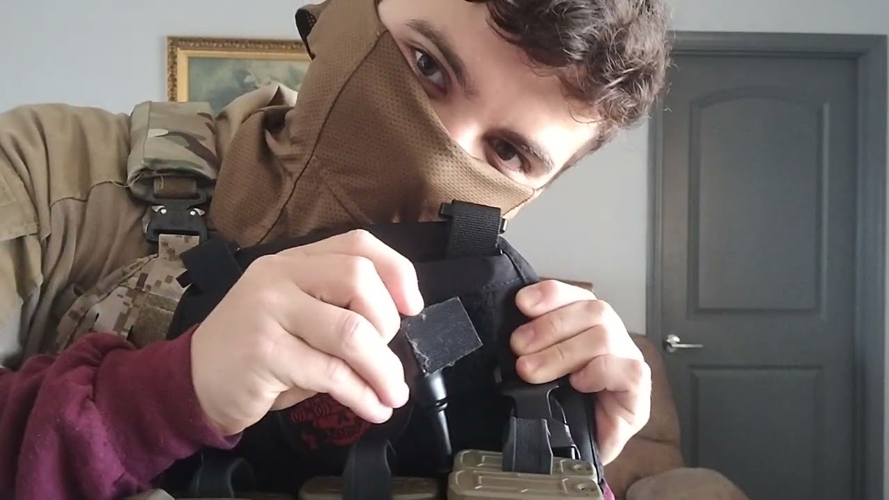 Plate Carrier Set Up For Airsoft part 12: nothing much to say