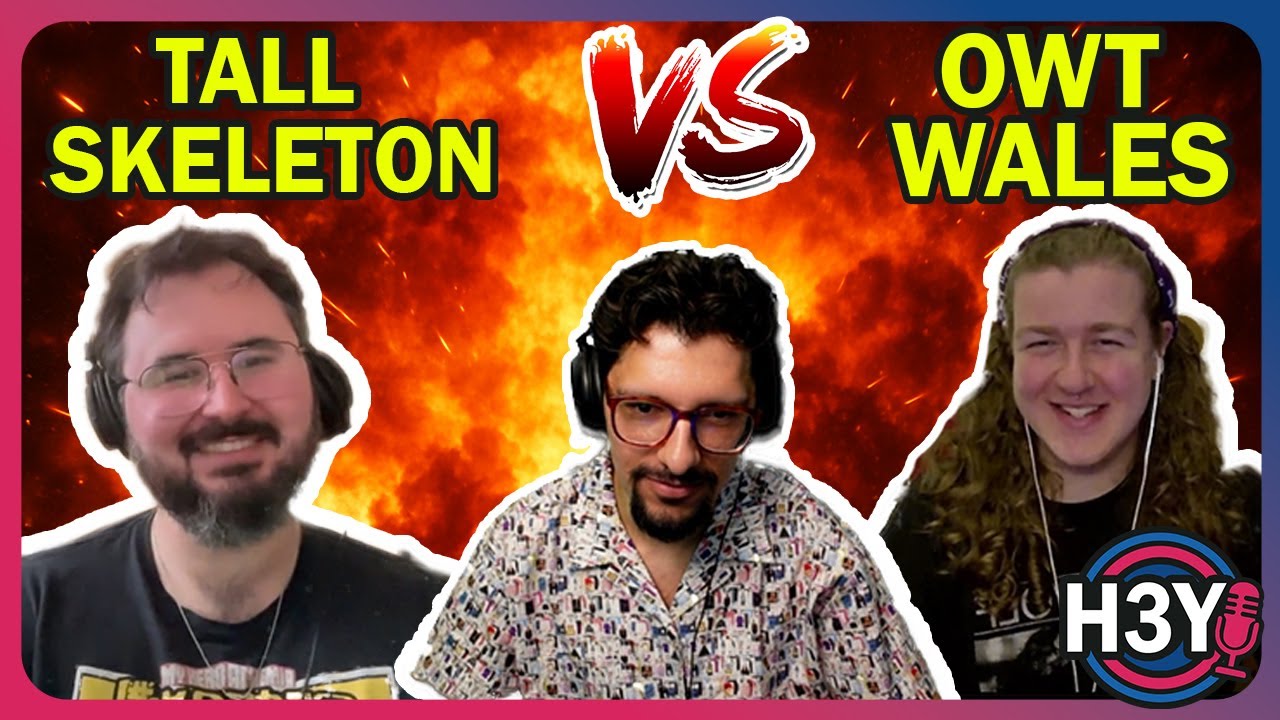 Tall Skeleton Vs OWT Wales EPIC H3 MEME OFF 2025  - H3Y #2