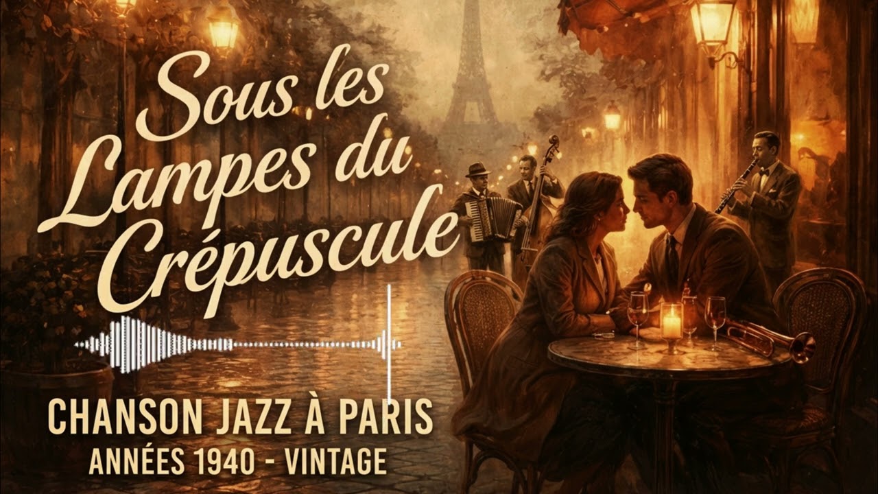 Sous les Lampes du Crépuscule [Chanson jazz française, vintage années 1940]