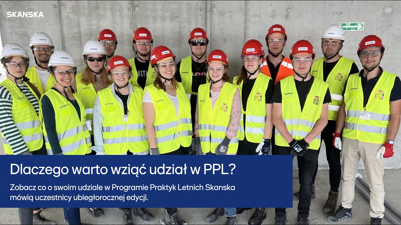 Program Praktyk Letnich Skanska 2023