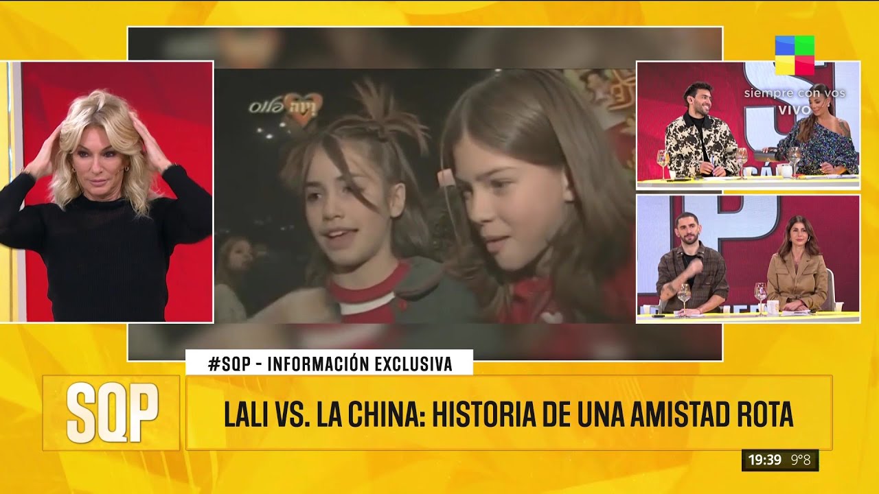 💔 LALI ESPÓSITO VS. LA CHINA SUÁREZ: HISTORIA DE UNA AMISTAD ROTA