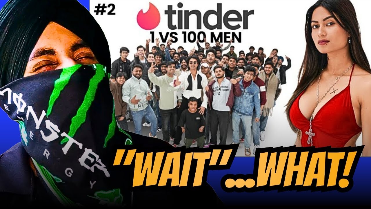 Reaction on 100 Vs 1 Tinder In Real Life (Part 2) | @allenchoudhary | HARSHDXXP 