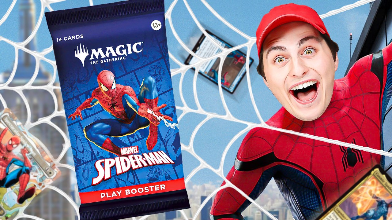 Let's Open Spider-Man Magic The Gathering!