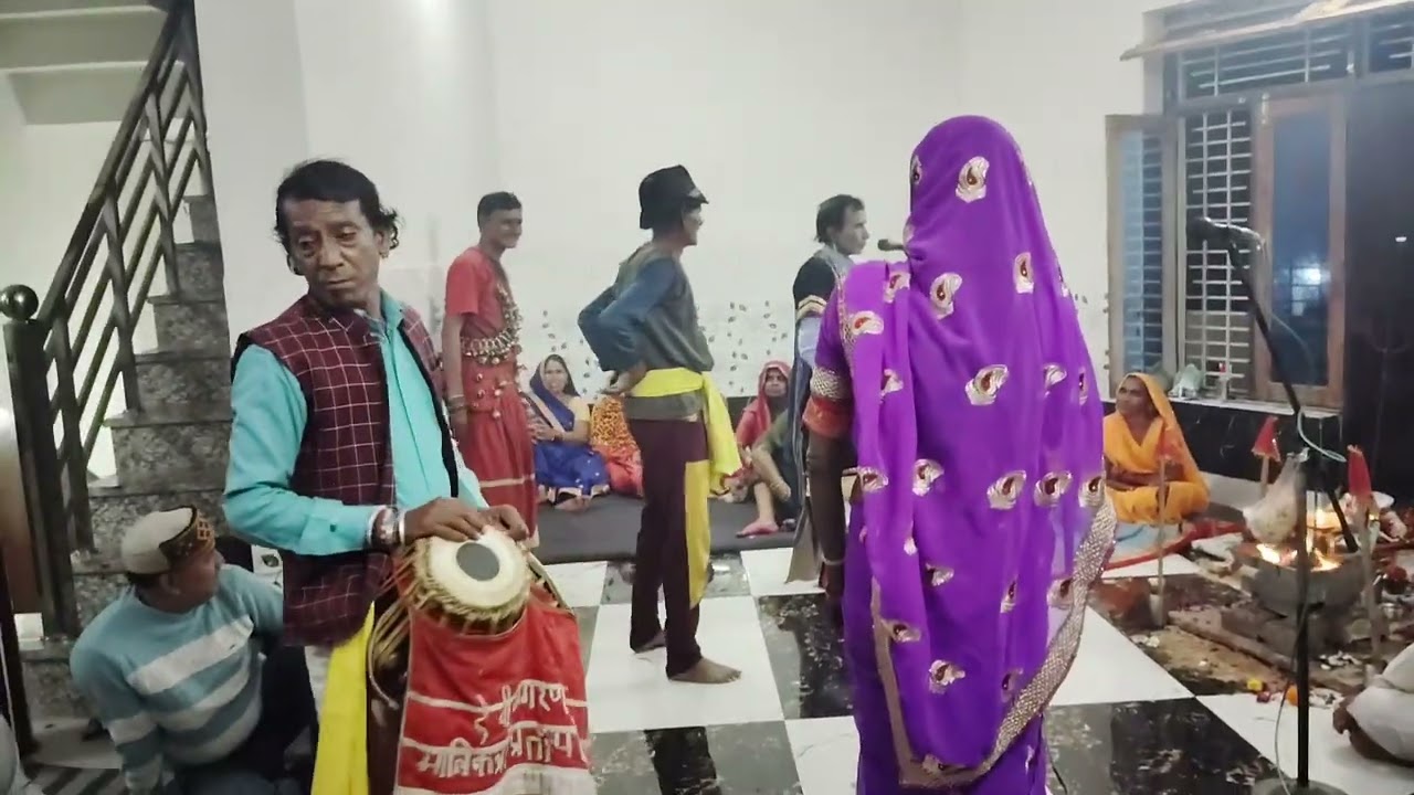 कॉमेडी जागरण पार्टी 🙏🤣|comedy |vlog|dehati dance video viral 🔥🥵💯|#funny