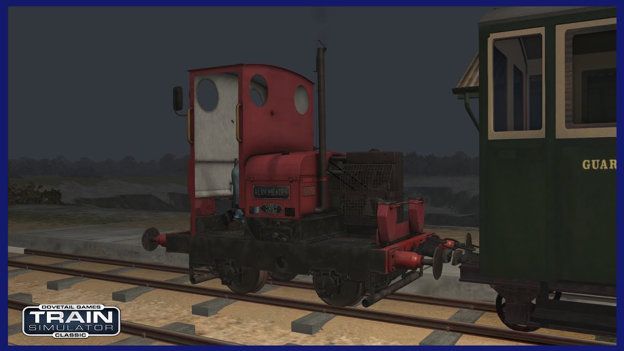 Let's Revisit the Hanson Quarry Railway w/ a tiny Simplex diesel ~ Train Simulator