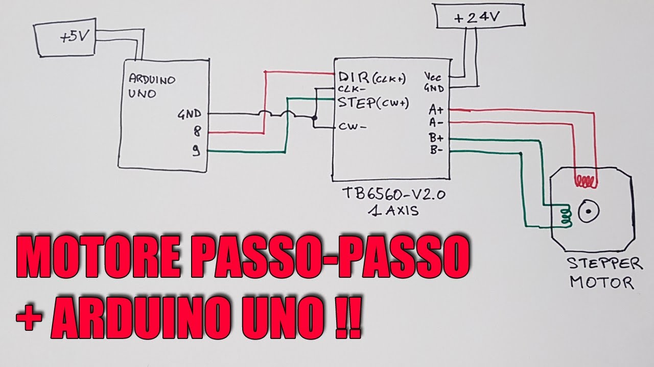 Как работает шаговый двигатель? Давайте управляем им с помощью Arduino!
