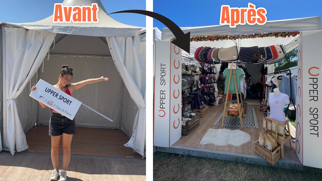 J'ai tenu un STAND à LAMOTTE BEUVRON 🇫🇷 ! Quelle AVENTURE 😱