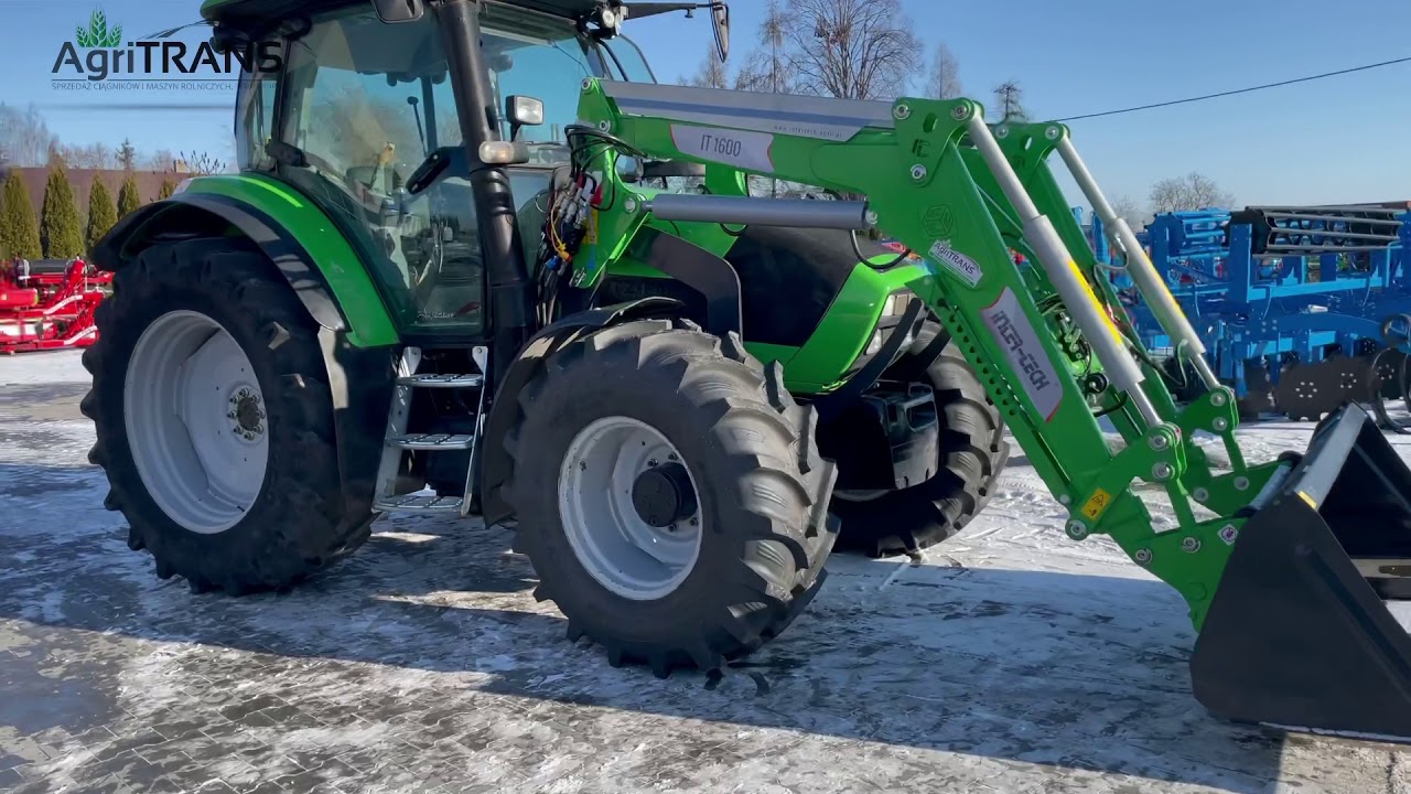 Nowy nabytek Ładowacz INTER-TECH IT1600S + Deutz Agrotron K120 AgriTrans Maszrol Miechów