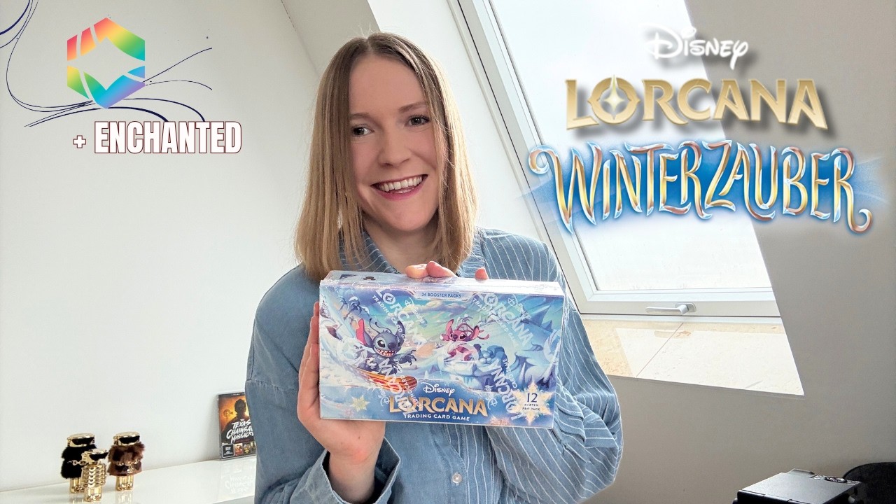 WINTERZAUBER - Disney Lorcana Set 11 DISPLAY OPENING! + Enchanted Karte ❄️✨