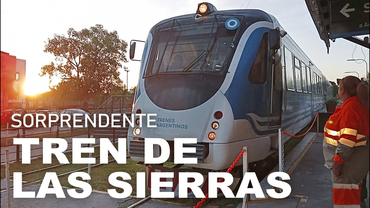 No es un típico viaje en tren. Desde Valle Hermoso hasta Rodríguez del Busto