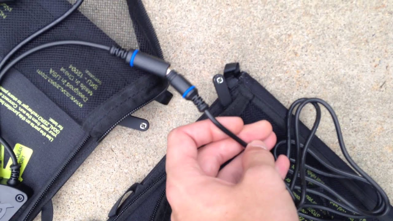 Goal Zero Sherpa 50 With Nomad 20 Solar Panels