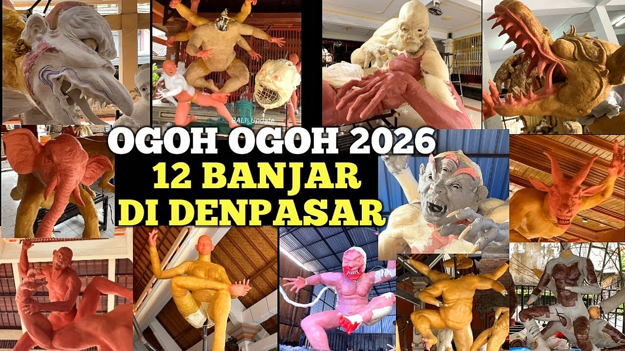 UPDATE OGOH OGOH 2026 - 12 BANJAR DI DENPASAR