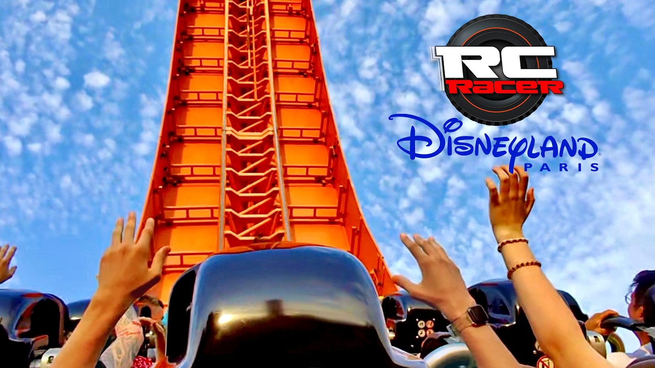 RC Racer (Front & Back Rows) 2025 - Walt Disney Studios | Disneyland Paris Full Ride 4K POV