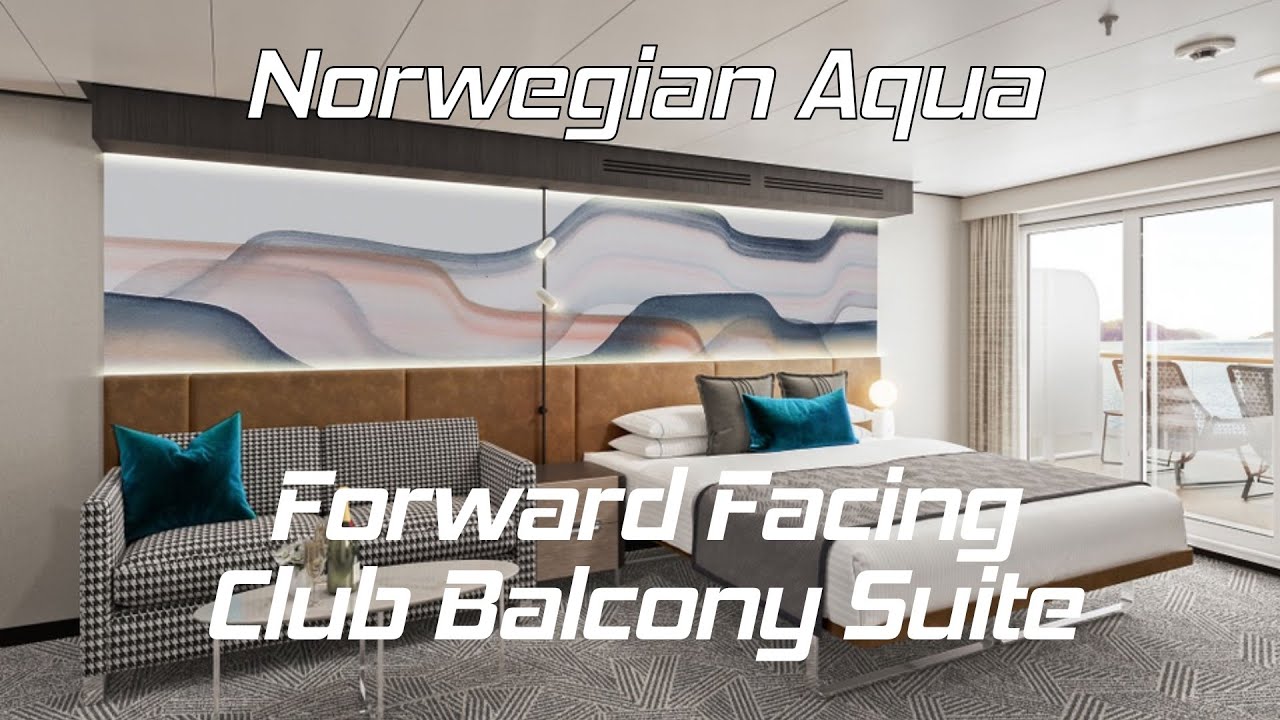Обзор и описание люкса Norwegian Aqua Forward-Facing Club Balcony