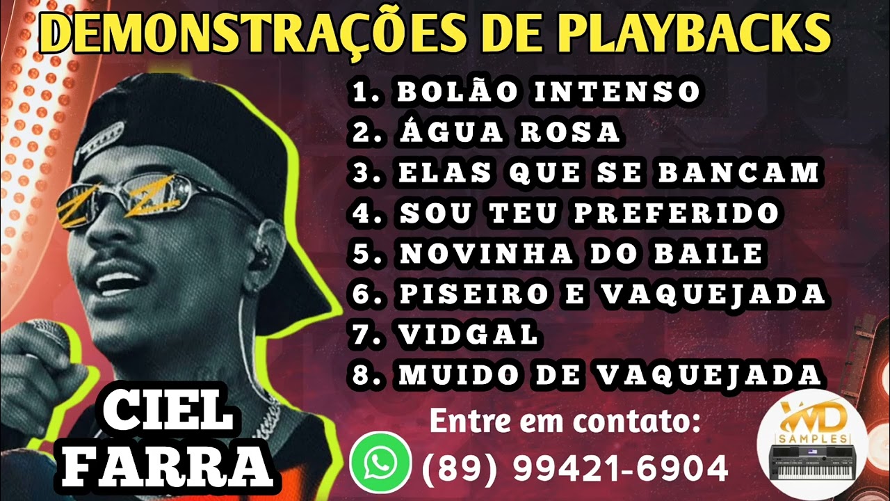 PLAYBACKS DE PISEIRO CIEL FARRA