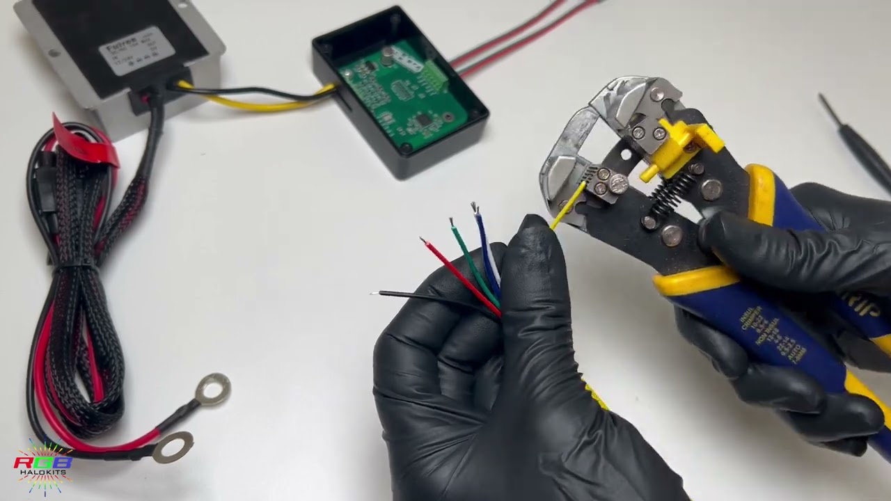 Blueghozt controller wiring guide (non prewired version)