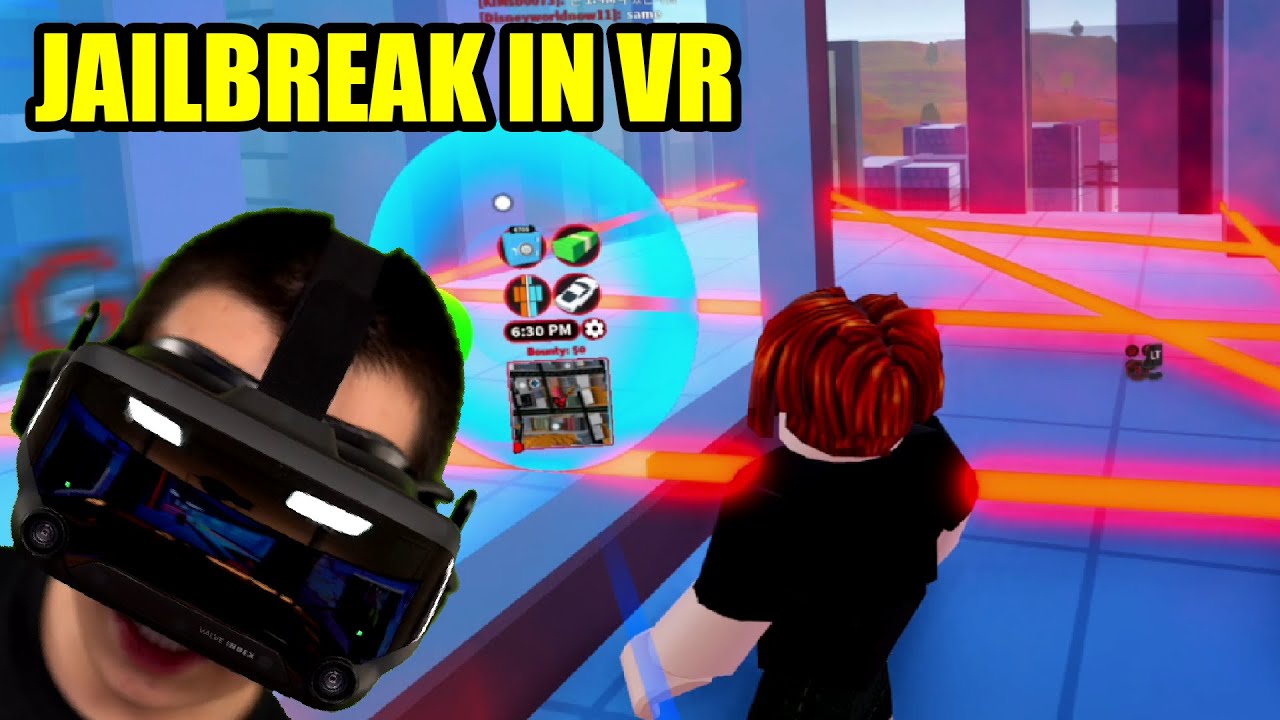 Roblox Jailbreak in VR...