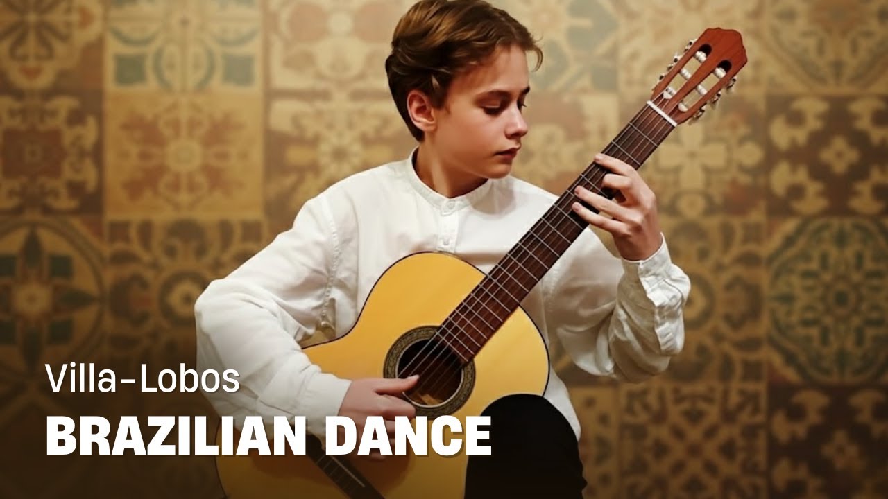 Villa-Lobos – Brazilian Dance (Chôro) | Classical Guitar Performance