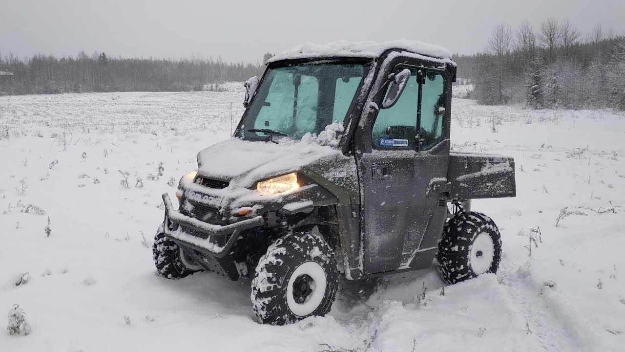 Meneekö Polaris Ranger luisussa?