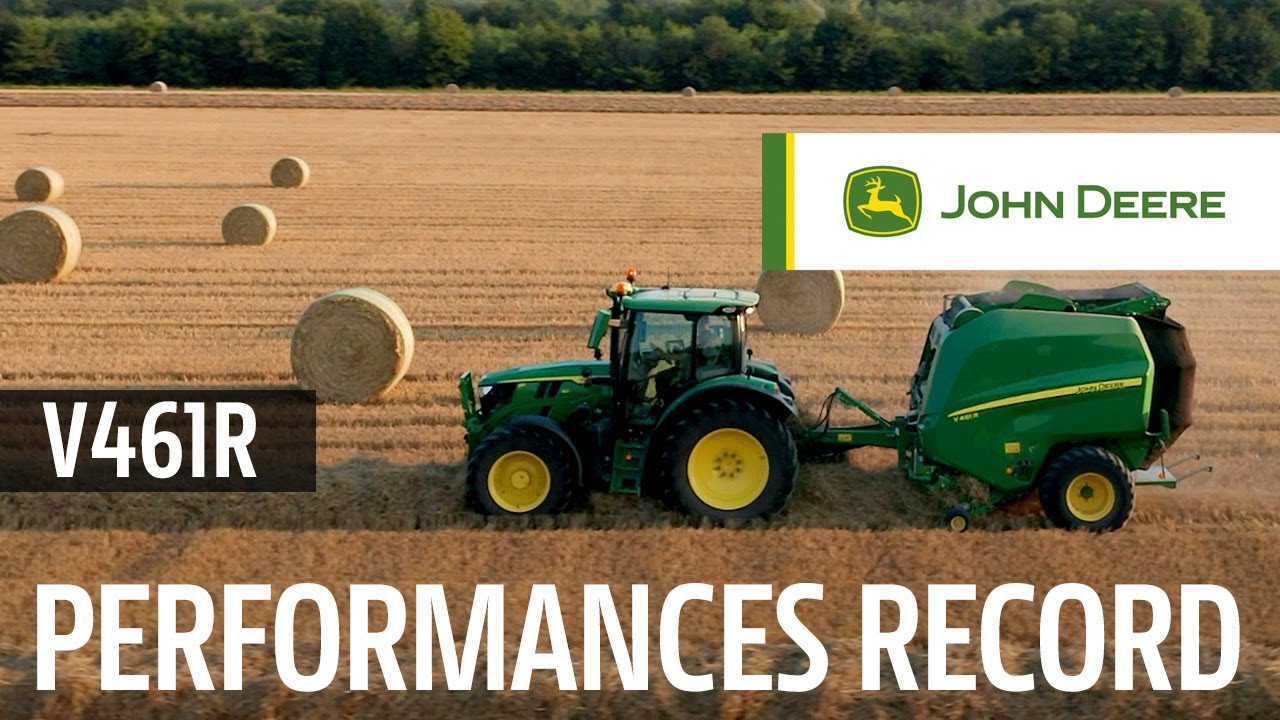Tracteur 6R150 avec V461R
