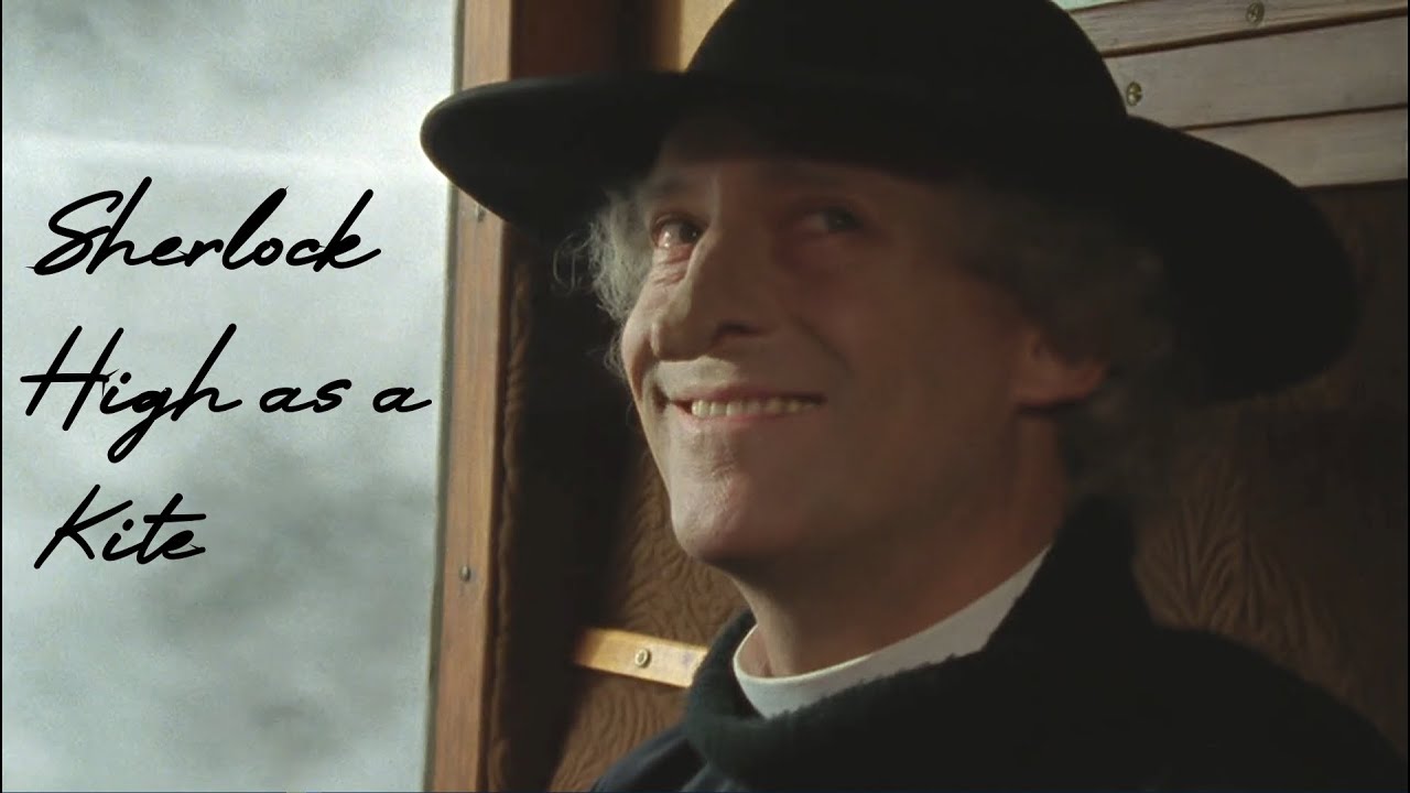 Sherlock high as a kite