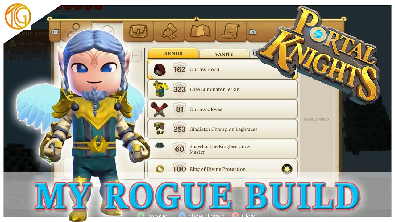 Portal Knights: Rogue Build (Slight Rant) - 2020