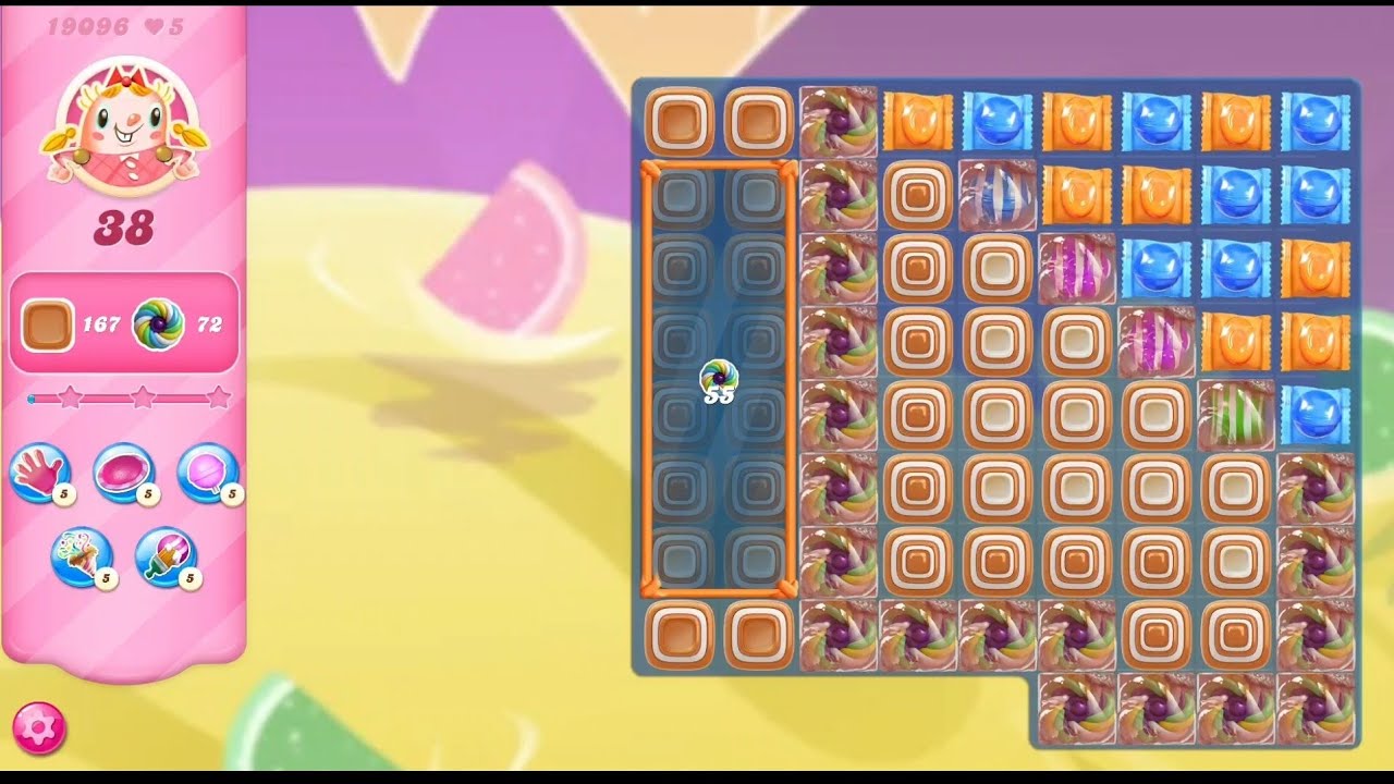 Candy crush saga level 19096