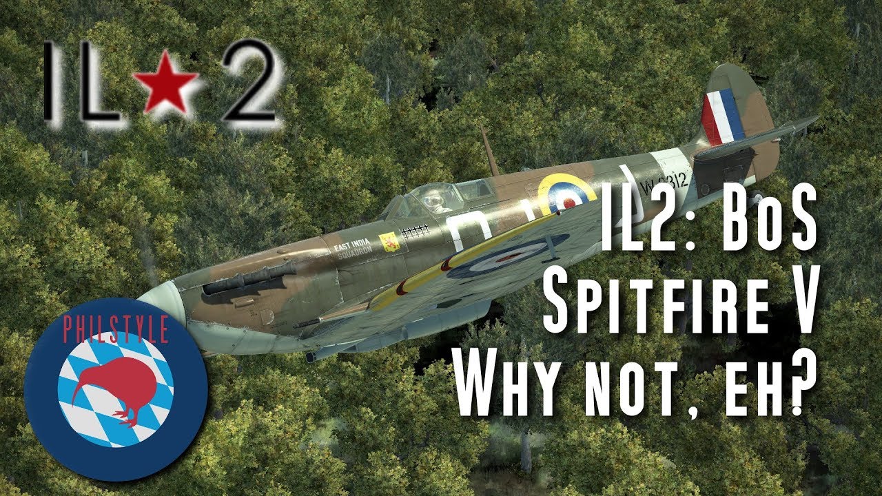 IL2: BoS - Spitfire - Finally took a wee look at her