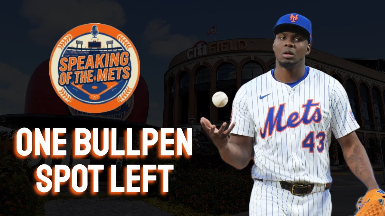 Mets reveal bullpen roster decision with one more tough choice looming before Opening Day