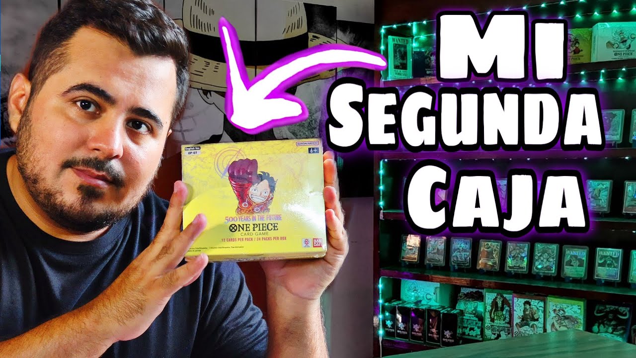 ABRIENDO BOOSTER BOX 500 YEARS IN THE FUTURE ONE PIECE TCG