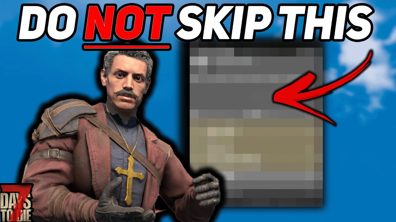 This New Perk COMPLETELY Breaks Progression - Crafting Skill Guide - 7DTD 2.0