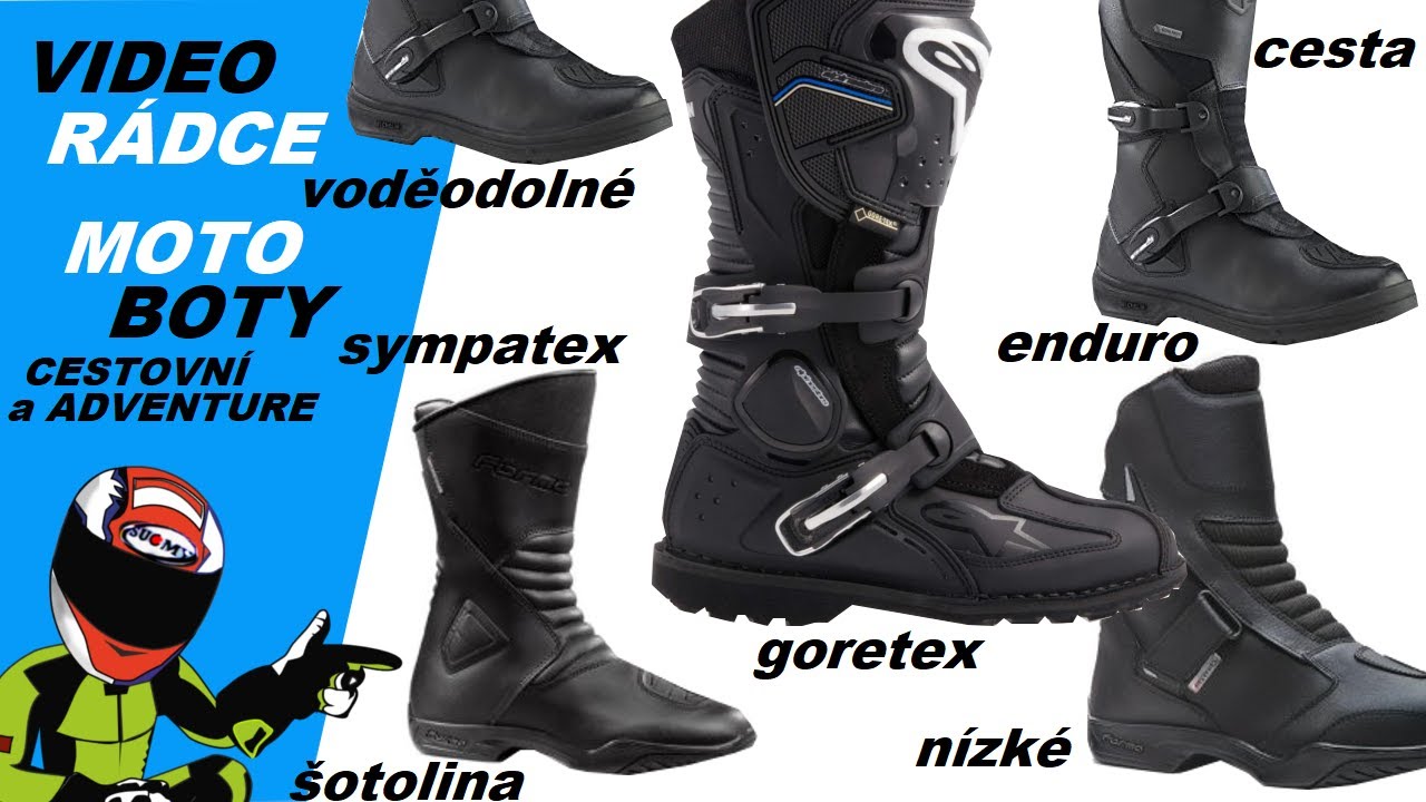 Jak na to - boty na moto adventure a cestovni