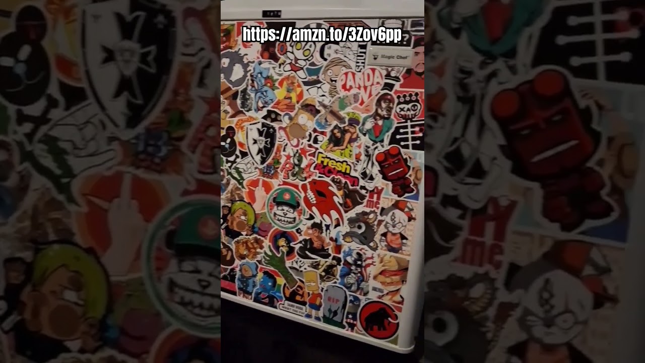 300 Cool stickers Less than $10! #stickers #cheap #bulk #fun