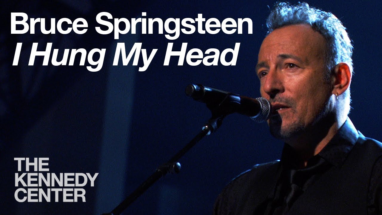 Bruce Springsteen - I Hung My Head (Sting Tribute) - 2014 Kennedy Center Honors