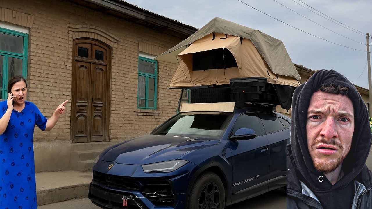 She threatened to call the cops on us! Camping in Uzbekistan