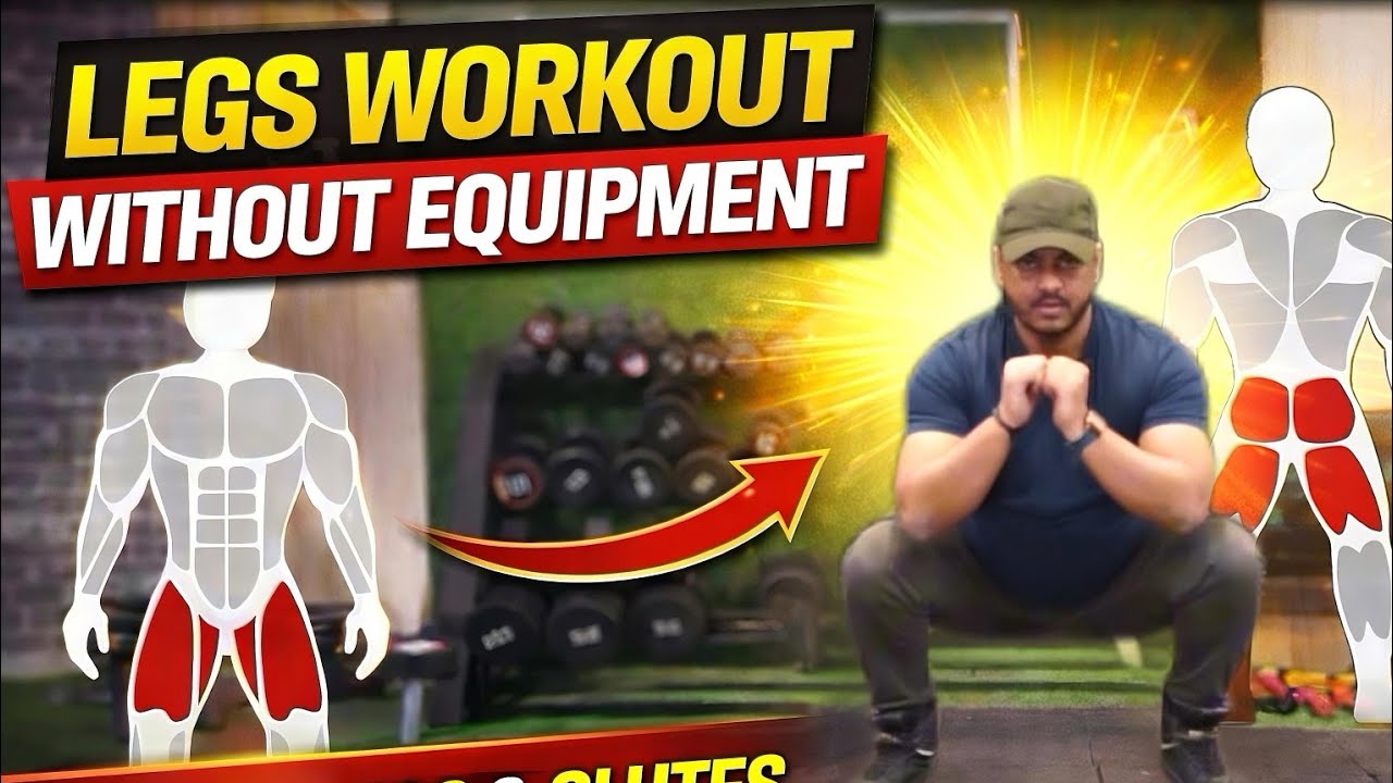 No Equipment Leg Workout | Burn Fat & Build Strong Legs at Home