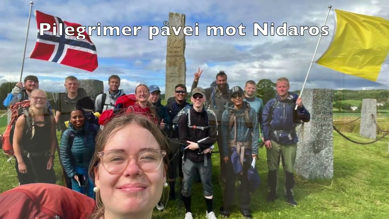 Biskop Bernt hilser troende og pilegrimer før olsok