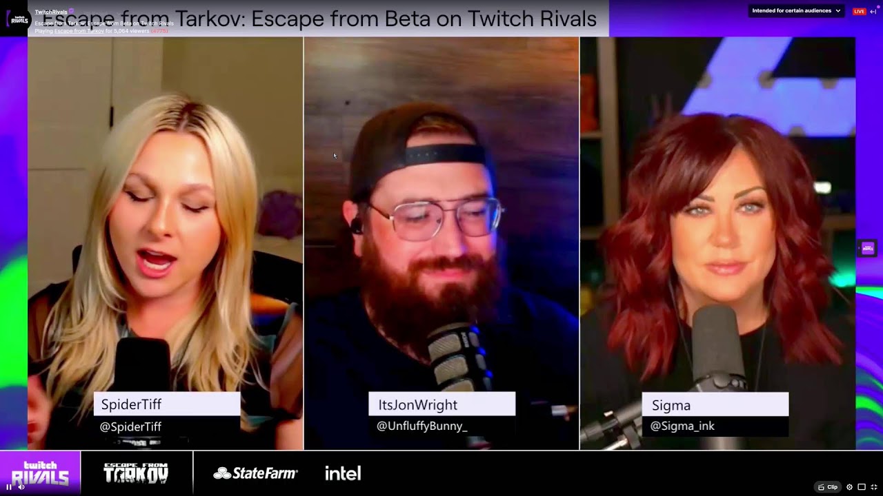 Twitch rivals