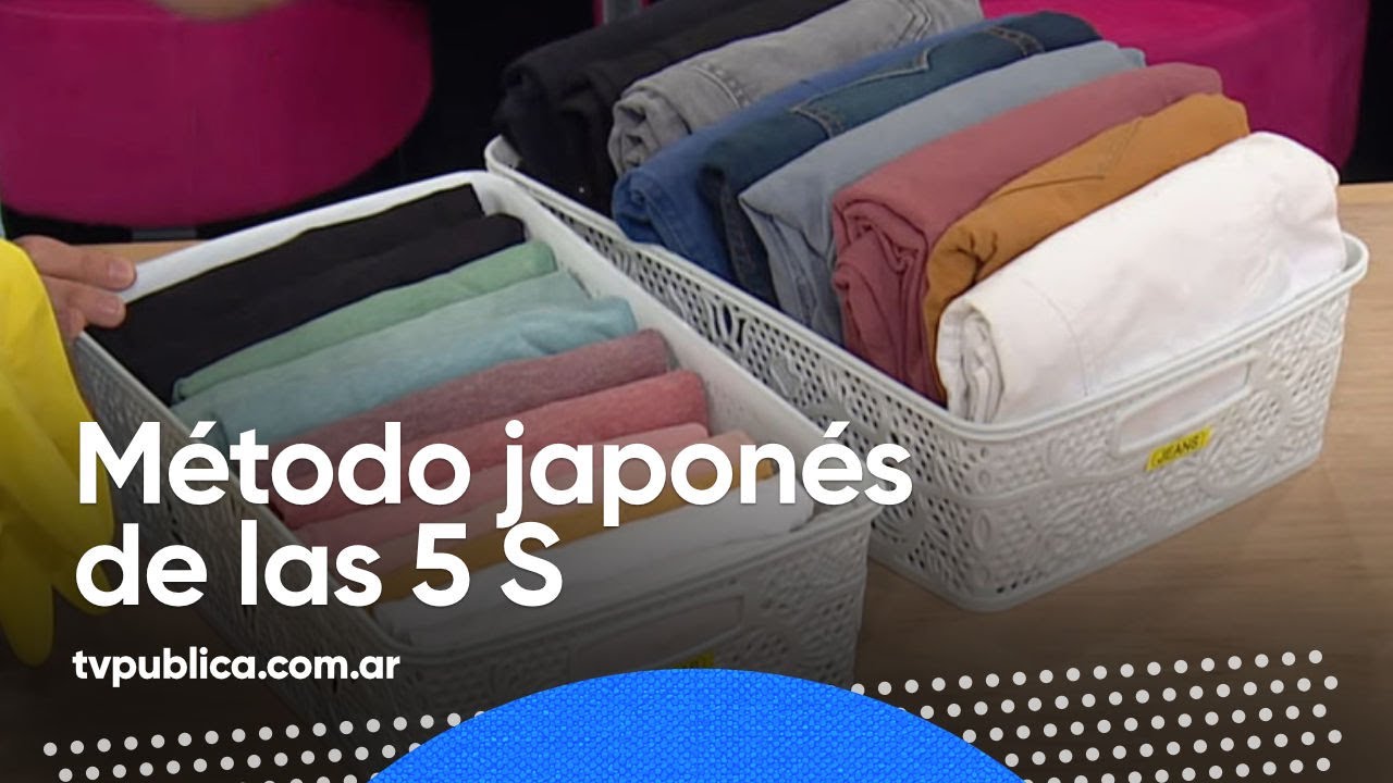Las 5 S japonesas para mantener el orden y limpieza - Mañanas Públicas