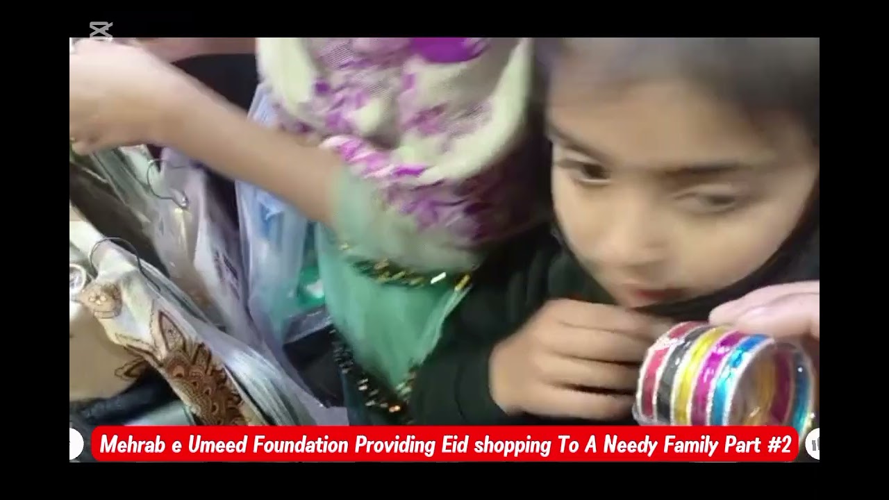 Mehrab Umeed Foundation Makes Eid Magic for a Deserving Family Part 2