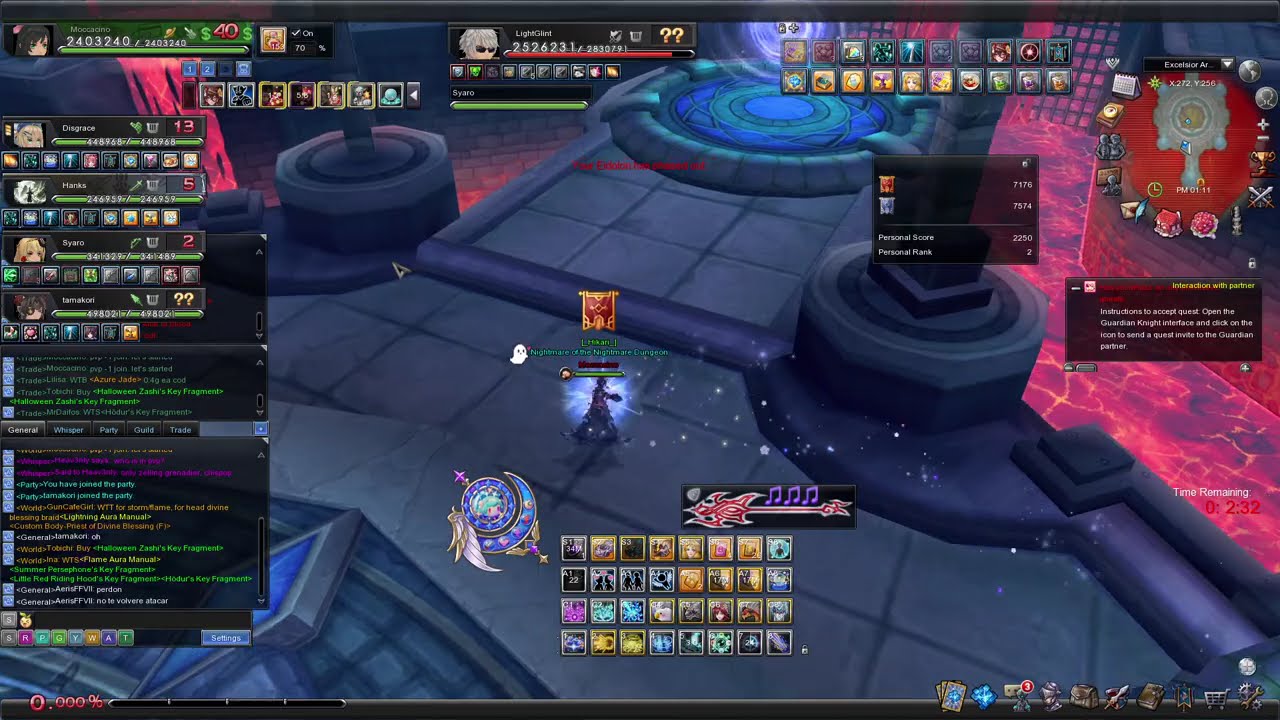 Aura Kingdom Online - Max Level S40 Stellar Sphere Arena 5 vs 5 in July 2025
