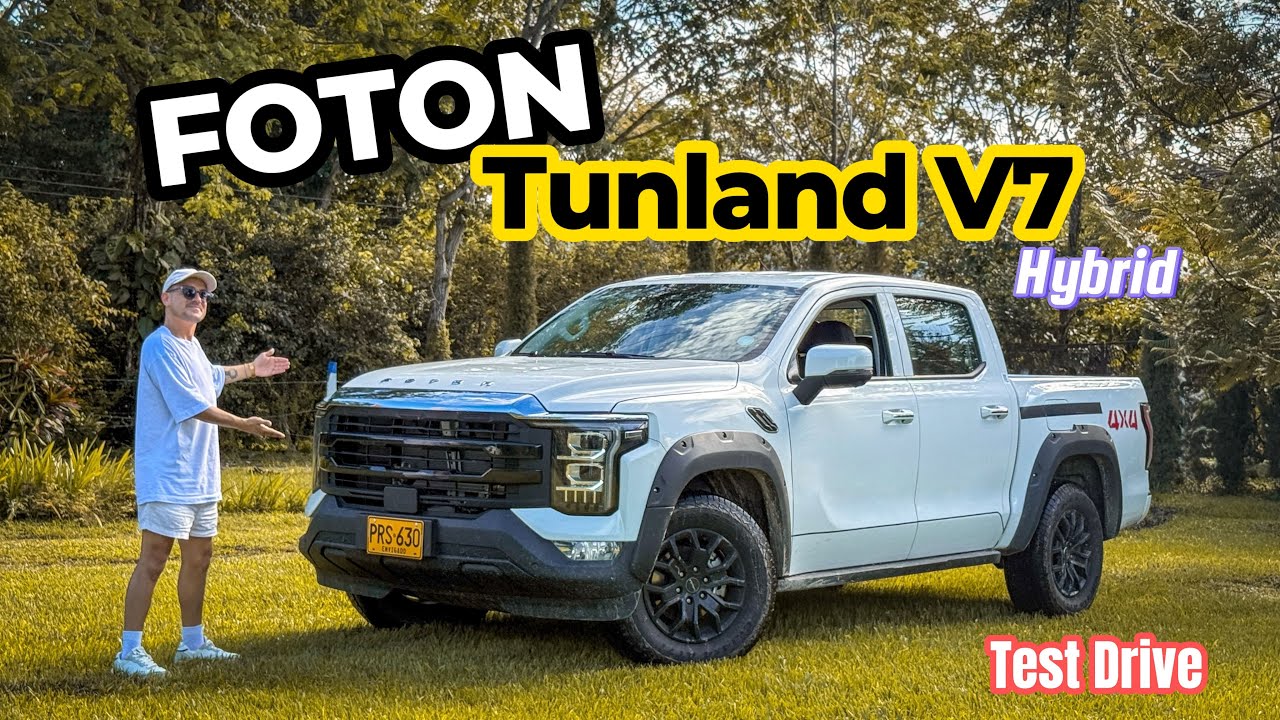 🛻 Foton Tunland V7 - ⚡ La Pick-up más versátil para el trabajo y el lujo 💪 - Test Drive