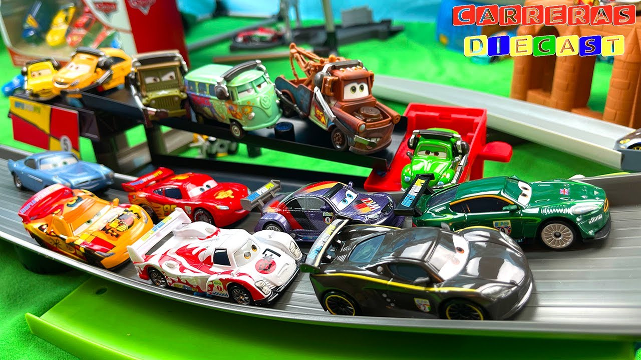 EL GRAN PREMIO MUNDIAL CAMPEONATO DISNEY CARS DIECAST parte 1